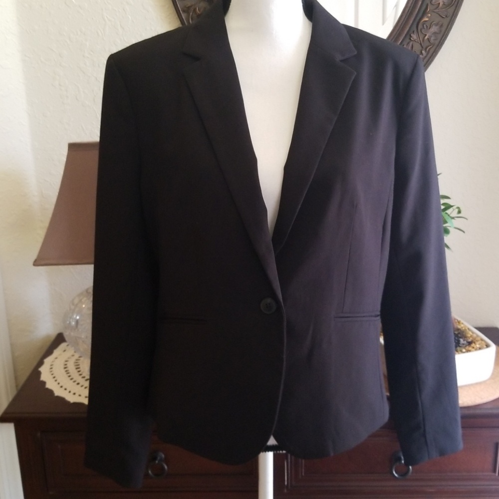Black suit jacket